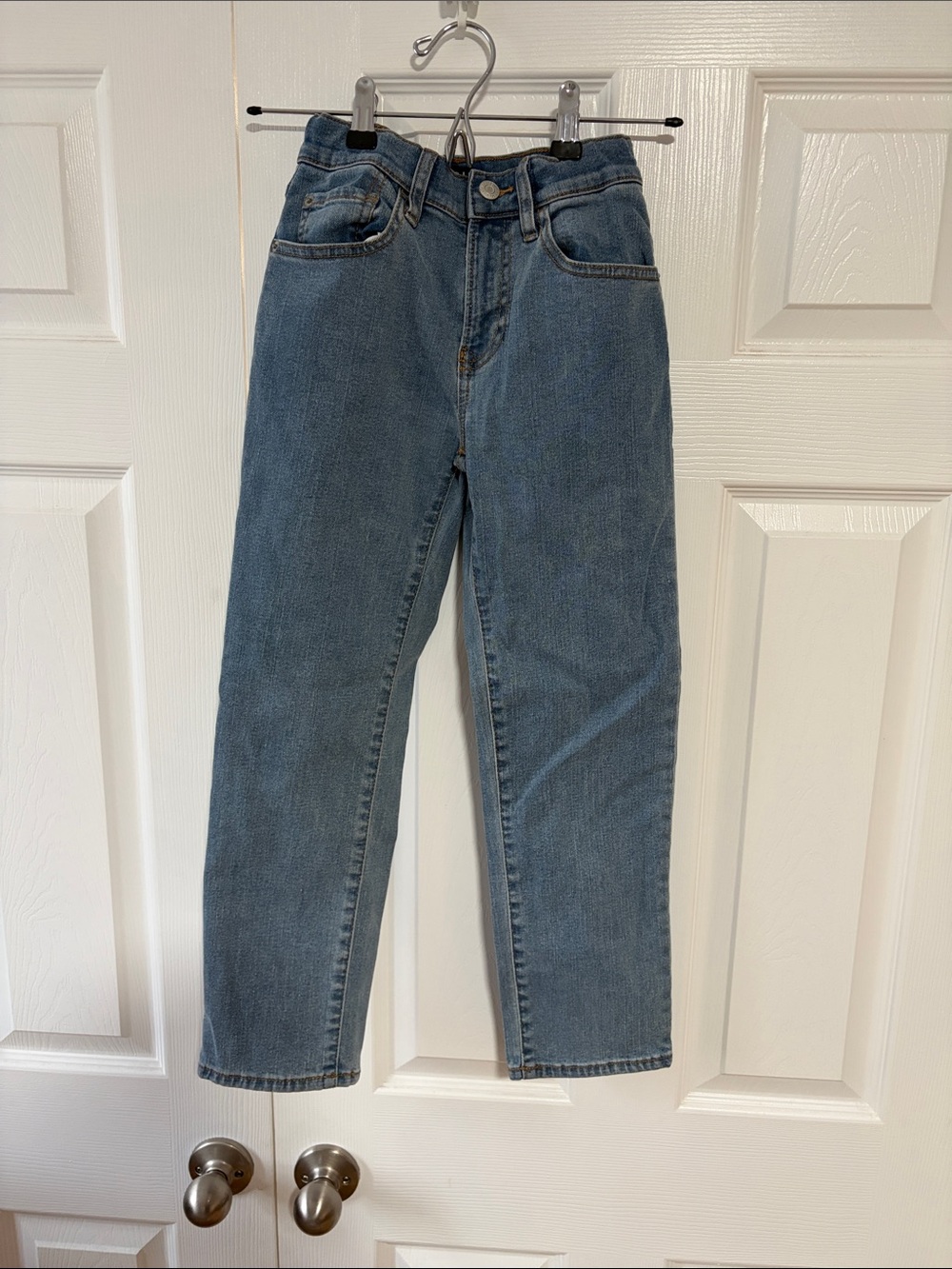 GAP Women's Medium Blue Straight-Leg Jeans